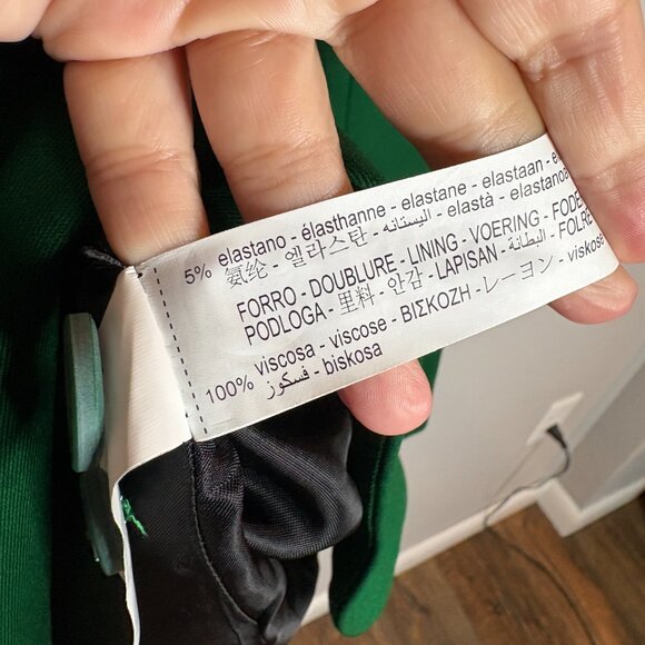 ZARA Fitted Blazer Apple Green Blogger Fav - Picture 5 of 6